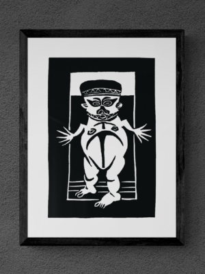 "Bacchus" von Michael Goepferd, hochwertiger Kunstdruck, limitierte Auflage