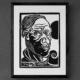 "Self Portrait" von Michael Goepferd, hochwertiger Kunstdruck