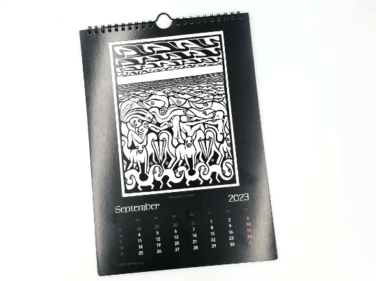 Beispielbild Kunstkalender 2023