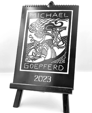 Kunstkalender 2023 Michael Goepferd